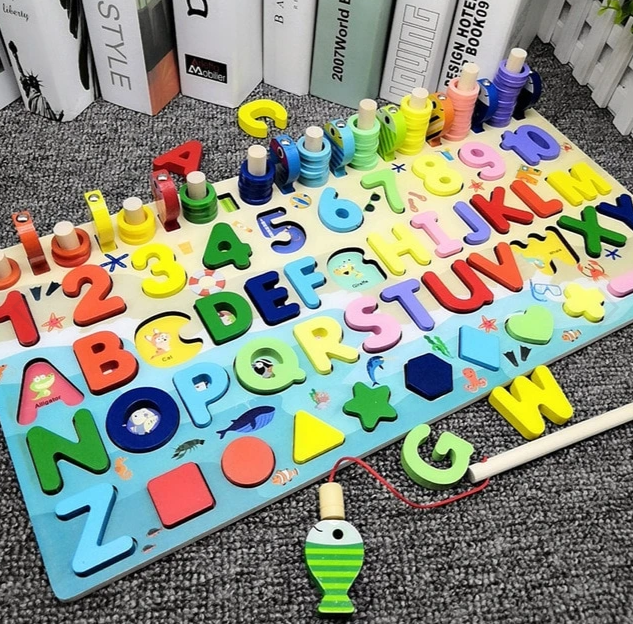 Children 3D Alphabet Number Puzzle