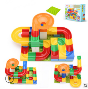 Children Large  Particles Assembled Slide Puzzle Blocks Toys 3-10 Years Old Boy Toy