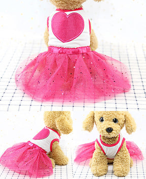 Pet clothing spring and summer dog clothing