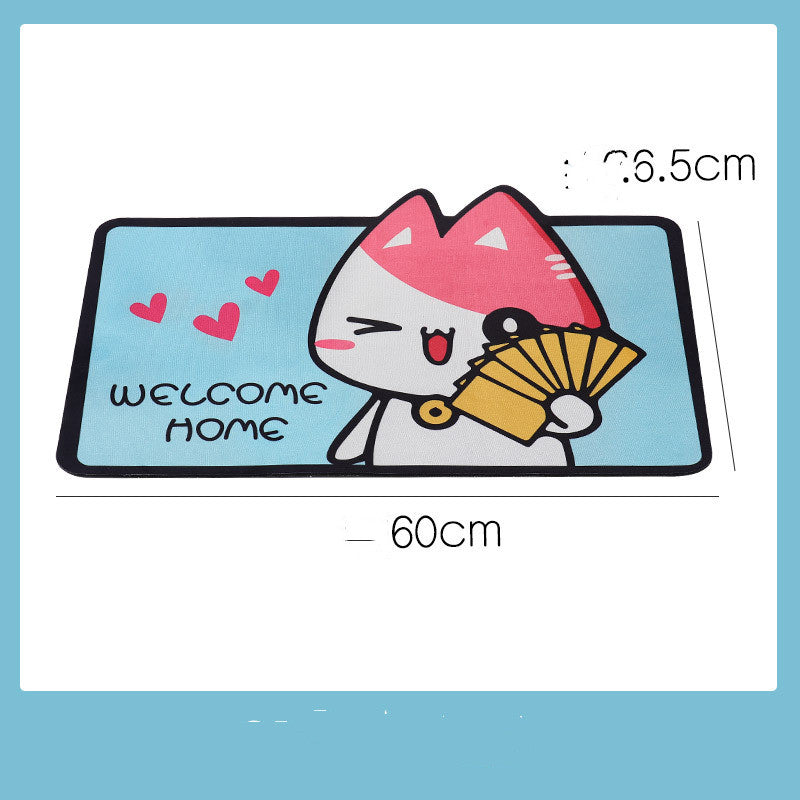 Cartoon Welcome Entrance Doormats Carpets Rugs For Home Bath