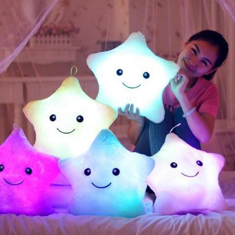 Stars Plush Pillow Toys Gift For Kids