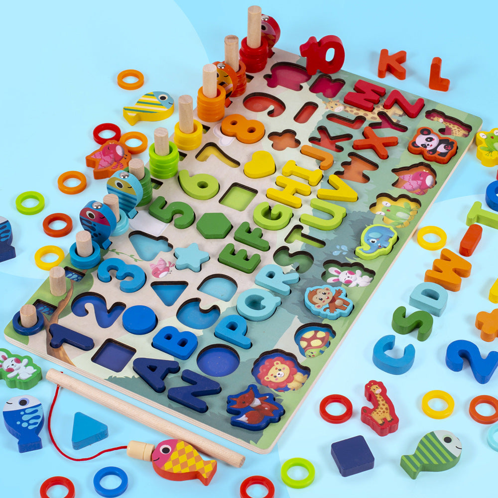 Children 3D Alphabet Number Puzzle