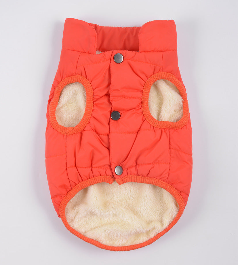 Pet clothing dog clothing warm waterproof outdoor pet supplies