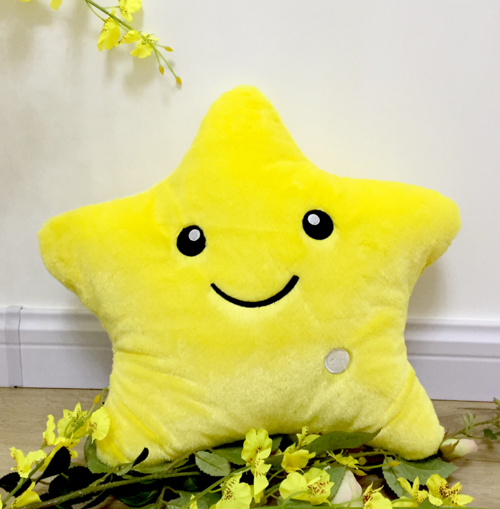 Stars Plush Pillow Toys Gift For Kids