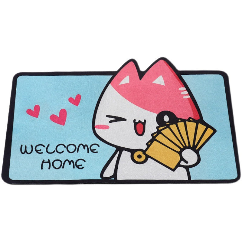 Cartoon Welcome Entrance Doormats Carpets Rugs For Home Bath