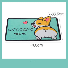 Cartoon Welcome Entrance Doormats Carpets Rugs For Home Bath