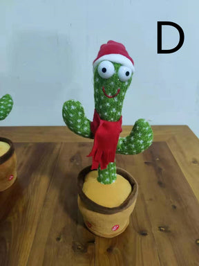 Dancing Cactus Enchanting Flower Electric Plush Toy Twisting Music Song