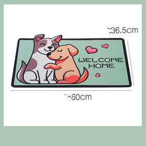 Cartoon Welcome Entrance Doormats Carpets Rugs For Home Bath